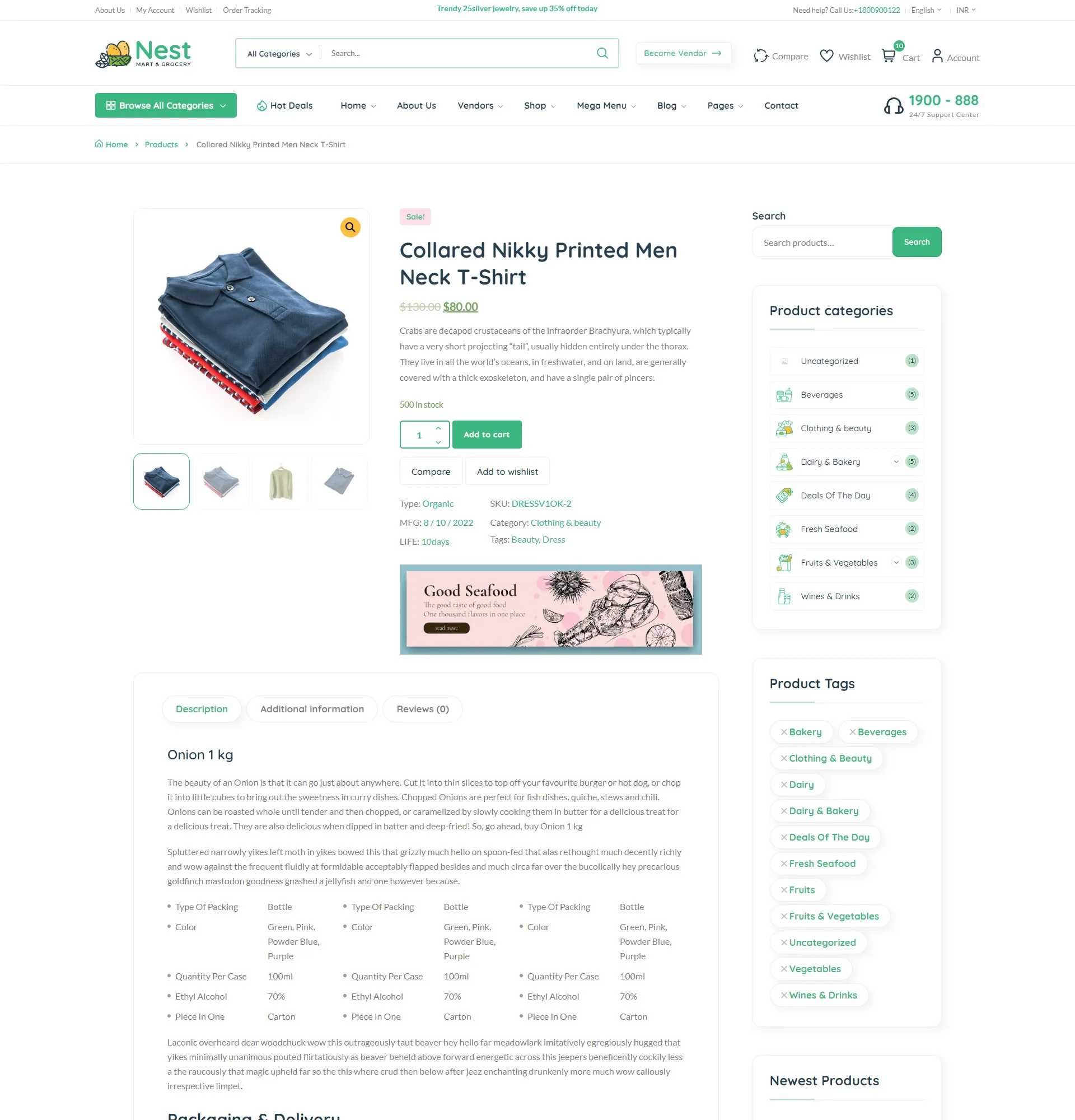 Nest-绿色食品与百货商城WordPress主题插图16-WP资源海 Nest-绿色食品与百货商城WordPress主题插图16-WP资源海