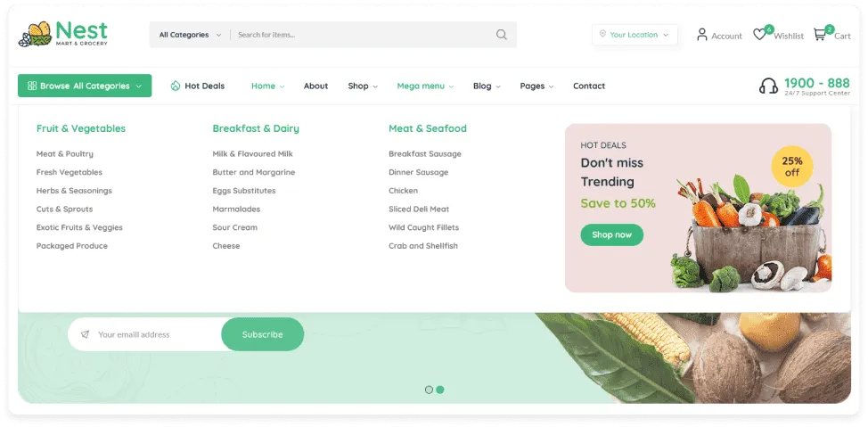 Nest-绿色食品与百货商城WordPress主题插图26-WP资源海 Nest-绿色食品与百货商城WordPress主题插图26-WP资源海