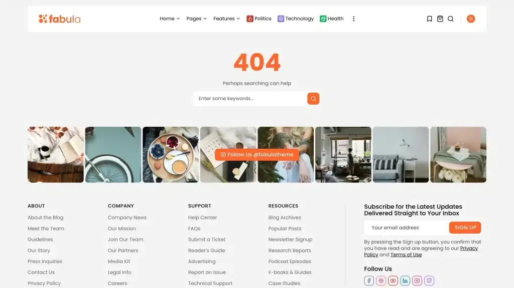 Fabula-漂亮新颖的新闻杂志博客WordPress主题插图19-WP资源海 Fabula-漂亮新颖的新闻杂志博客WordPress主题插图19-WP资源海