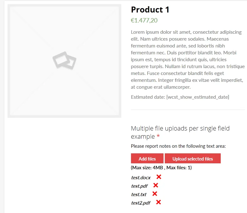 WooCommerce Upload Files-买家文件上传/产品定制插件插图6-WP资源海
