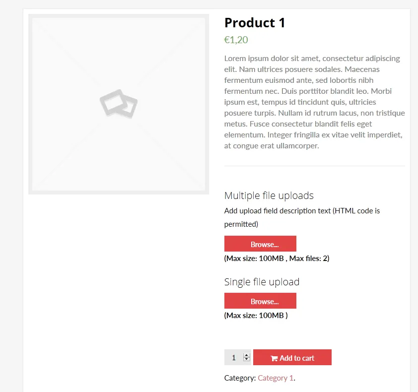 WooCommerce Upload Files-买家文件上传/产品定制插件插图4-WP资源海