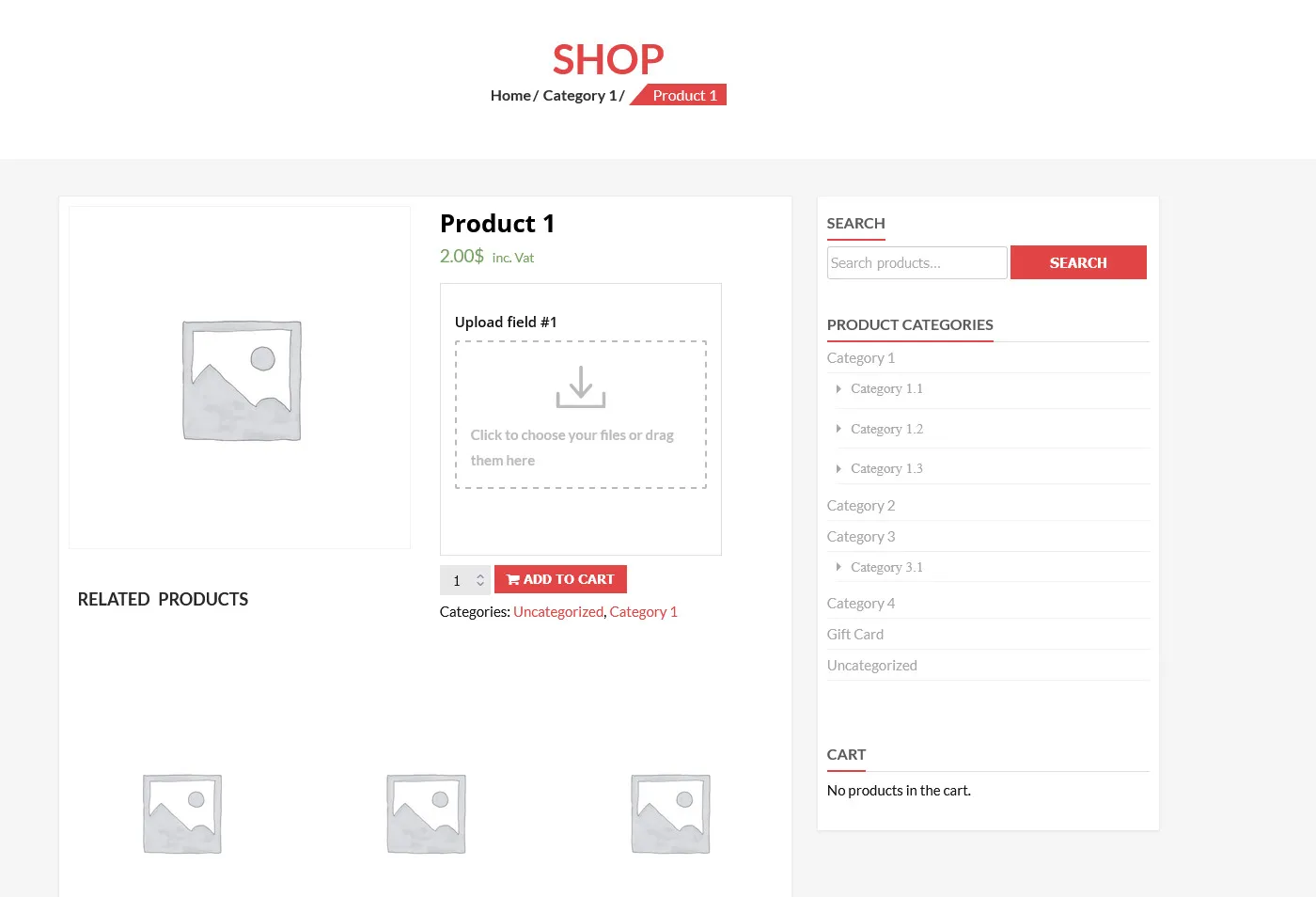 WooCommerce Upload Files-买家文件上传/产品定制插件插图1-WP资源海