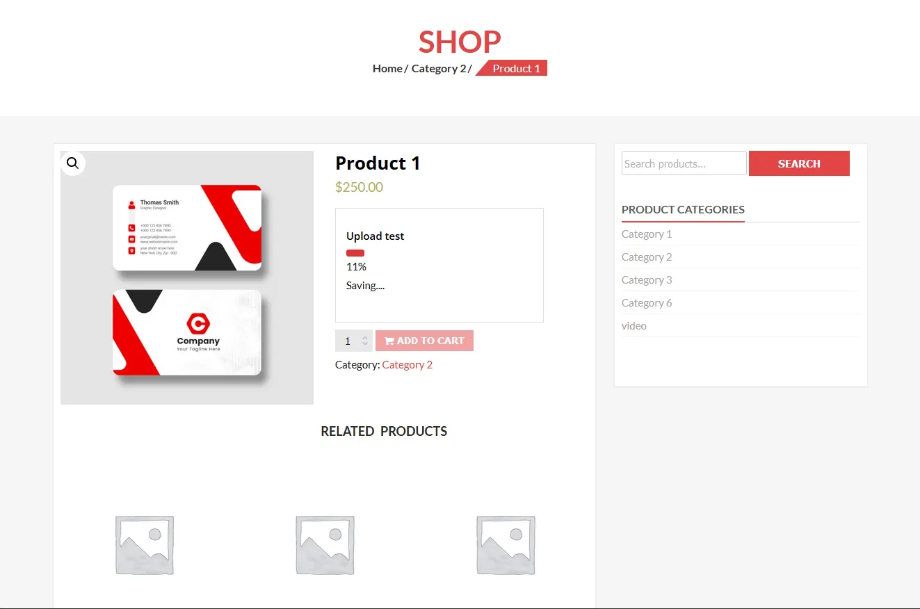 WooCommerce Upload Files-买家文件上传/产品定制插件插图2-WP资源海