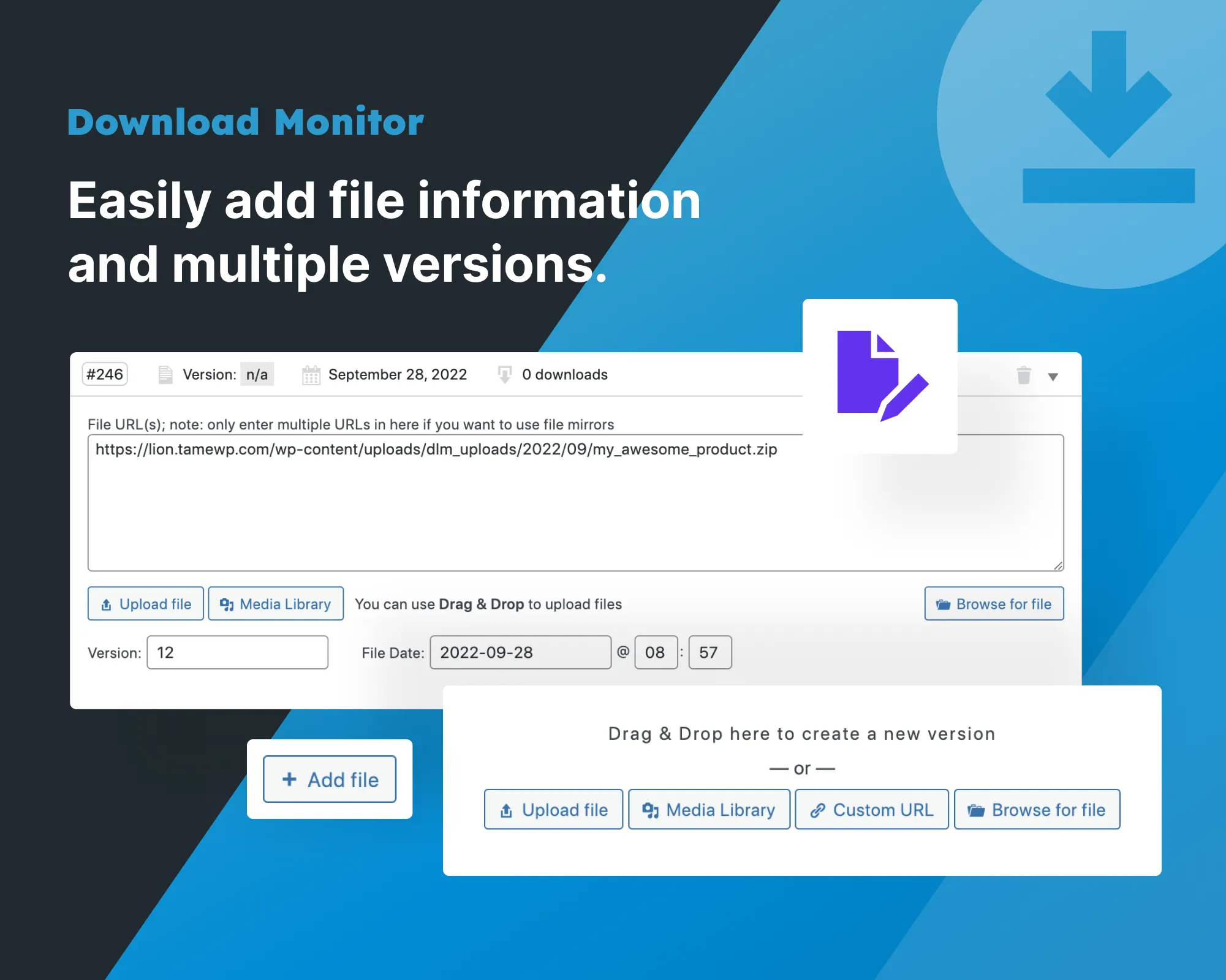 Download Monitor-下载监控/下载管理WordPress插件插图1-WP资源海 Download Monitor-下载监控/下载管理WordPress插件插图1-WP资源海