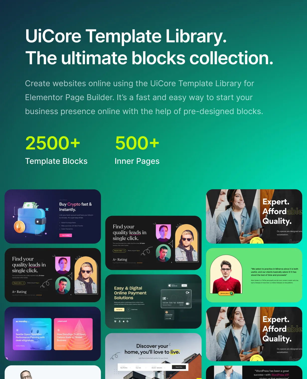 UiCore PRO-超漂亮多用途网站模板WordPress主题插图2-WP资源海 UiCore PRO-超漂亮多用途网站模板WordPress主题插图2-WP资源海