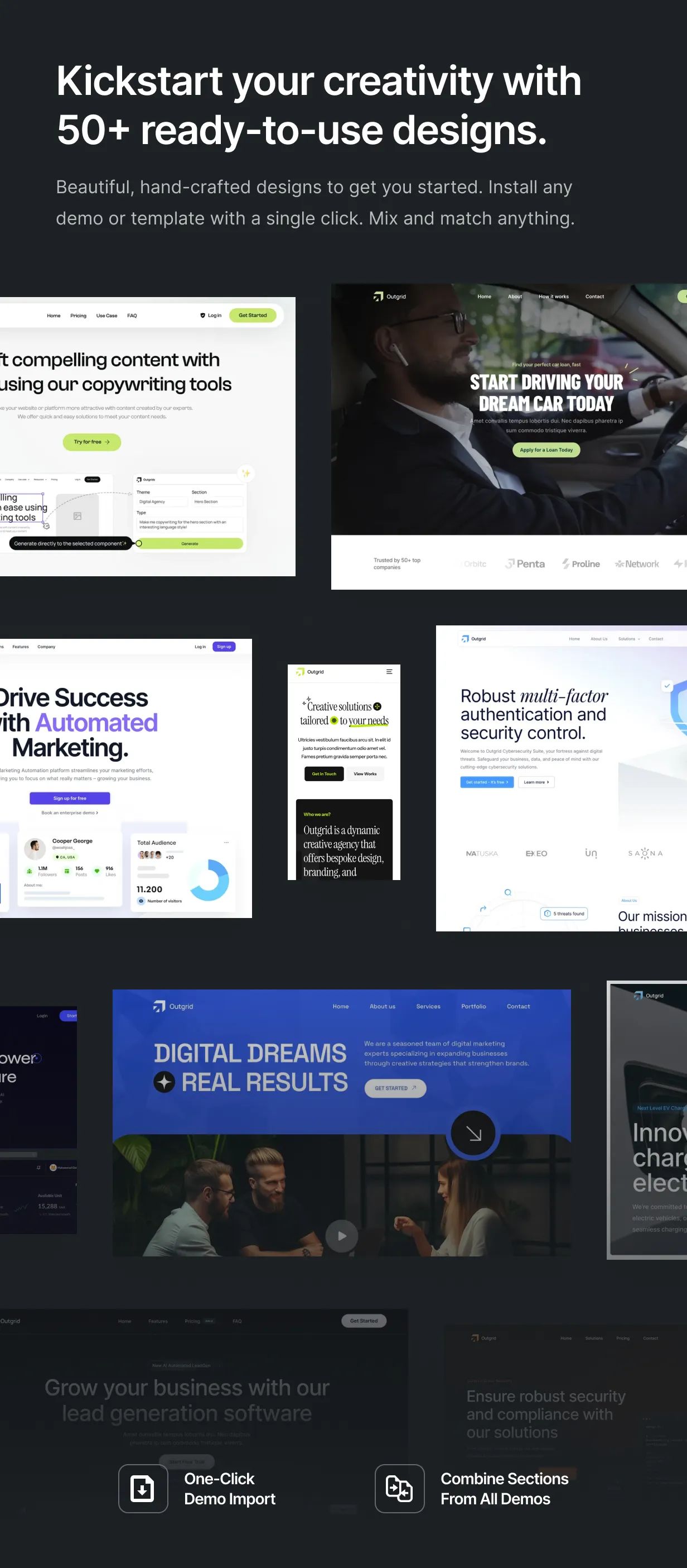 Outgrid 多用途 Elementor WordPress 主题推荐插图8-WP资源海