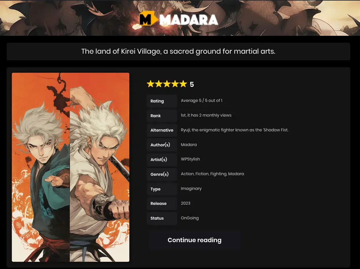 Madara 全套高级拓展资源包下载 漫画站必备插图13-WP资源海 Madara 全套高级拓展资源包下载 漫画站必备插图13-WP资源海