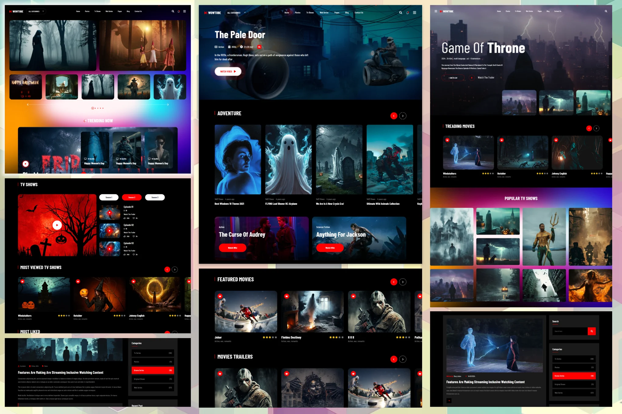 WowTube – 打造卓越视频流媒体网站的不二之选插图1-WP资源海 WowTube – 打造卓越视频流媒体网站的不二之选插图1-WP资源海