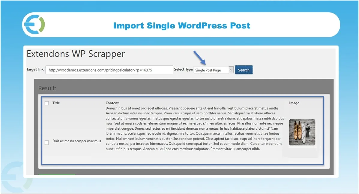 WordPress & WooCommerce Scraper-一键式内容采集与数据导入插件插图4-WP资源海 WordPress & WooCommerce Scraper-一键式内容采集与数据导入插件插图4-WP资源海