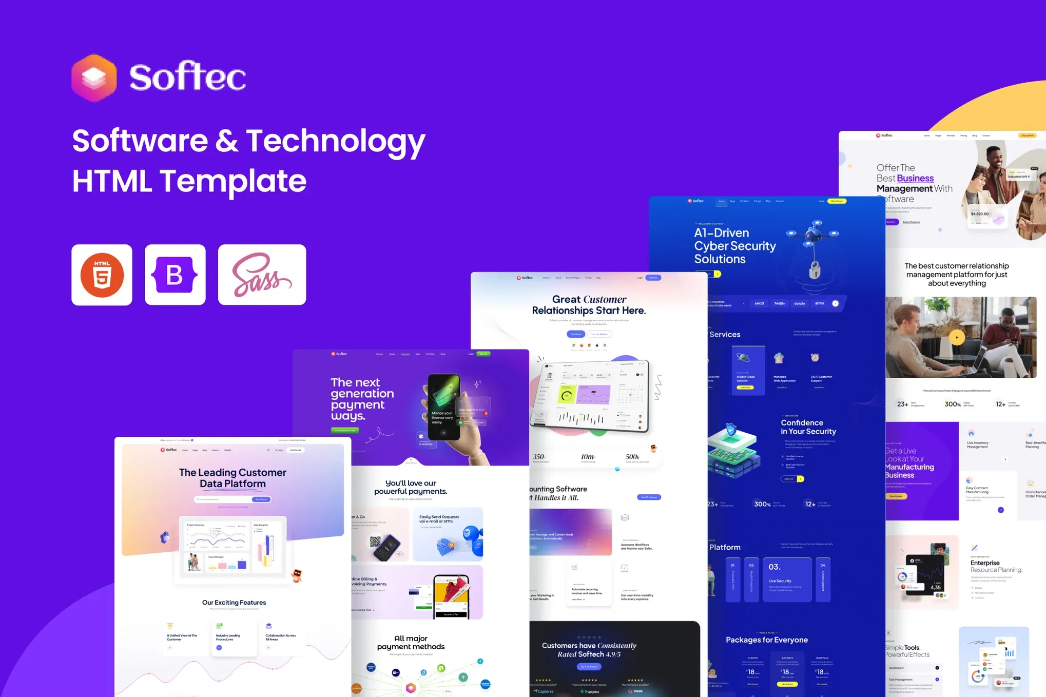 Softec-软件开发网络科技公司HTML模板插图1-WP资源海 Softec-软件开发网络科技公司HTML模板插图1-WP资源海