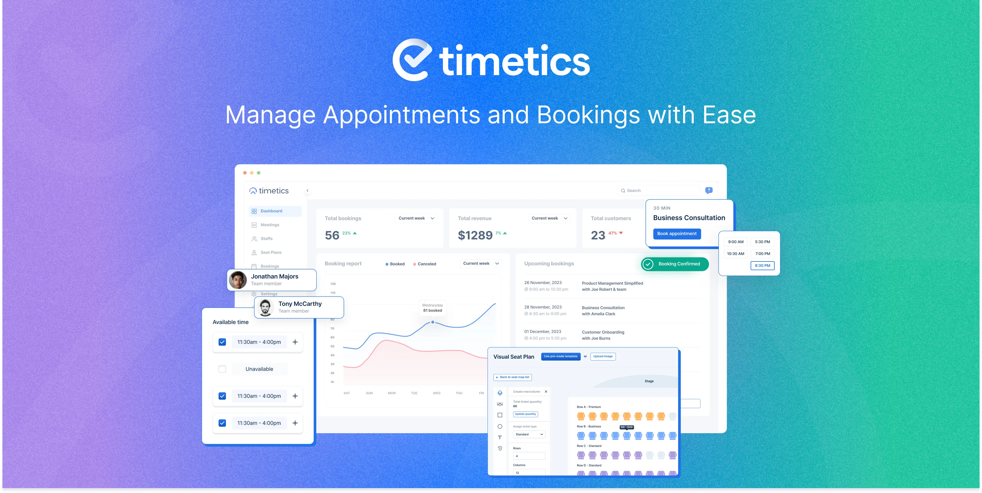 WP Timetics Pro-带AI功能的在线预约管理WordPress插件插图2-WP资源海 WP Timetics Pro-带AI功能的在线预约管理WordPress插件插图2-WP资源海