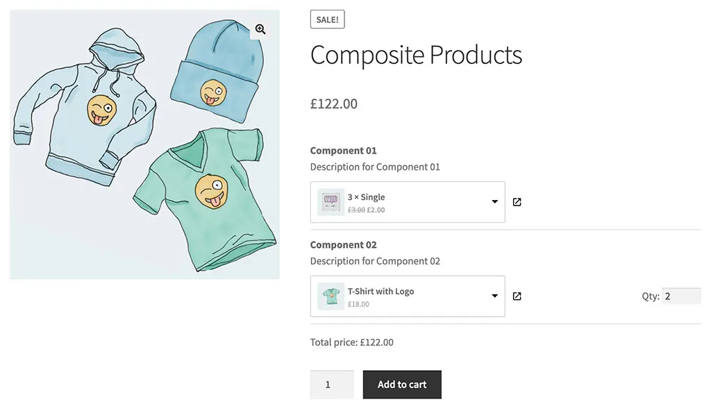 WPC Composite Products for WooCommerce 多产品捆绑/销售套餐插件插图1-WP资源海 WPC Composite Products for WooCommerce 多产品捆绑/销售套餐插件插图1-WP资源海