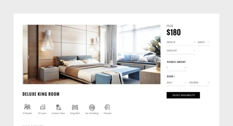 Hotel Master-专业级酒店房间预订网站模板WordPress主题插图8-WP资源海 Hotel Master-专业级酒店房间预订网站模板WordPress主题插图8-WP资源海