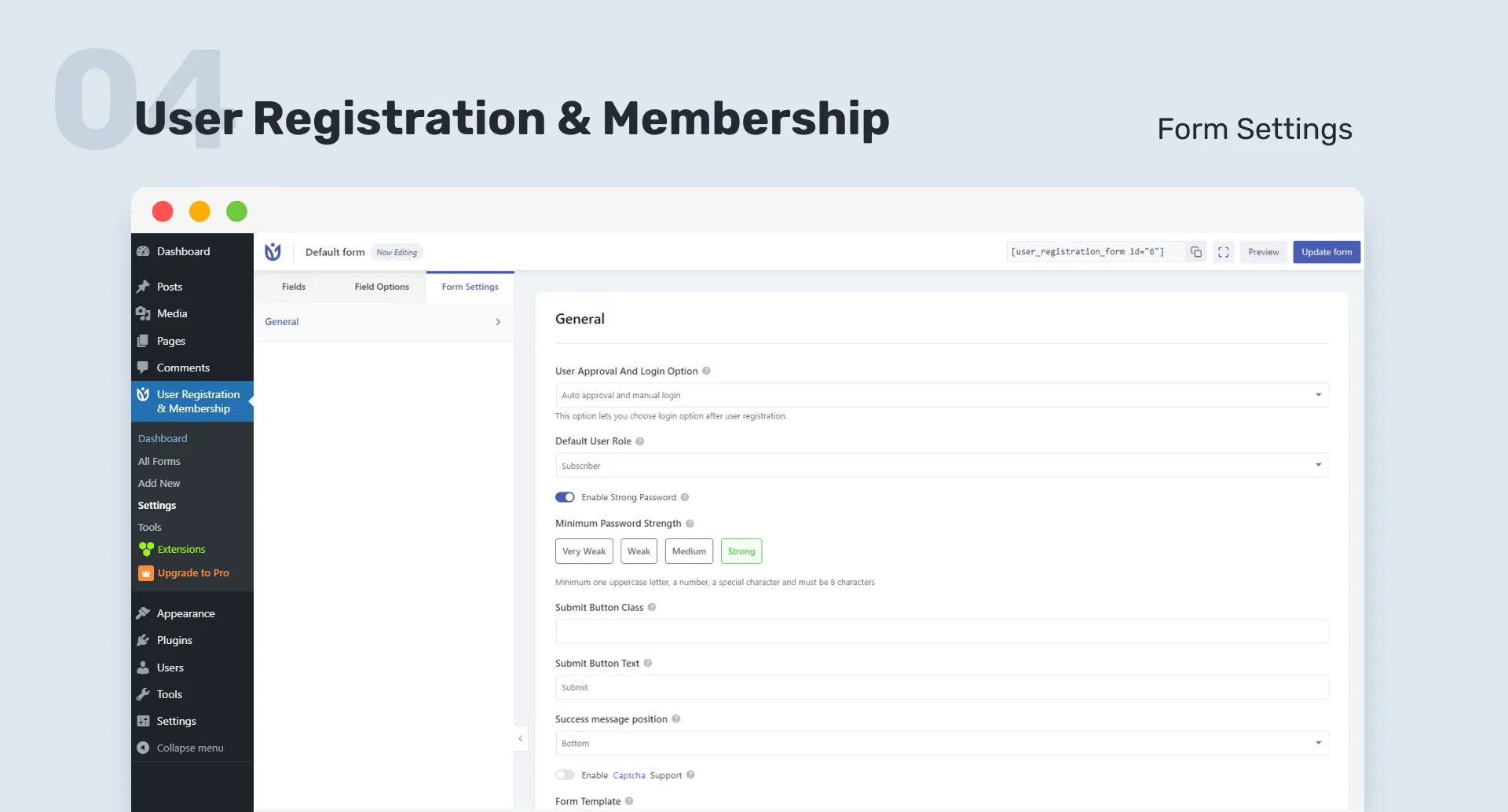 User Registration Pro-用户注册&会员管理系统WordPress插件插图5-WP资源海 User Registration Pro-用户注册&会员管理系统WordPress插件插图5-WP资源海