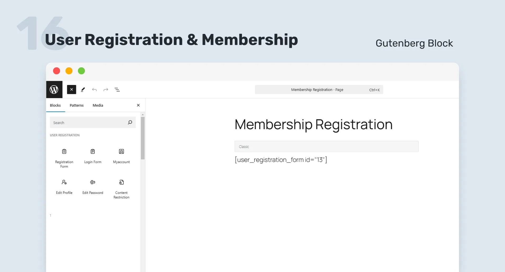 User Registration Pro-用户注册&会员管理系统WordPress插件插图17-WP资源海 User Registration Pro-用户注册&会员管理系统WordPress插件插图17-WP资源海