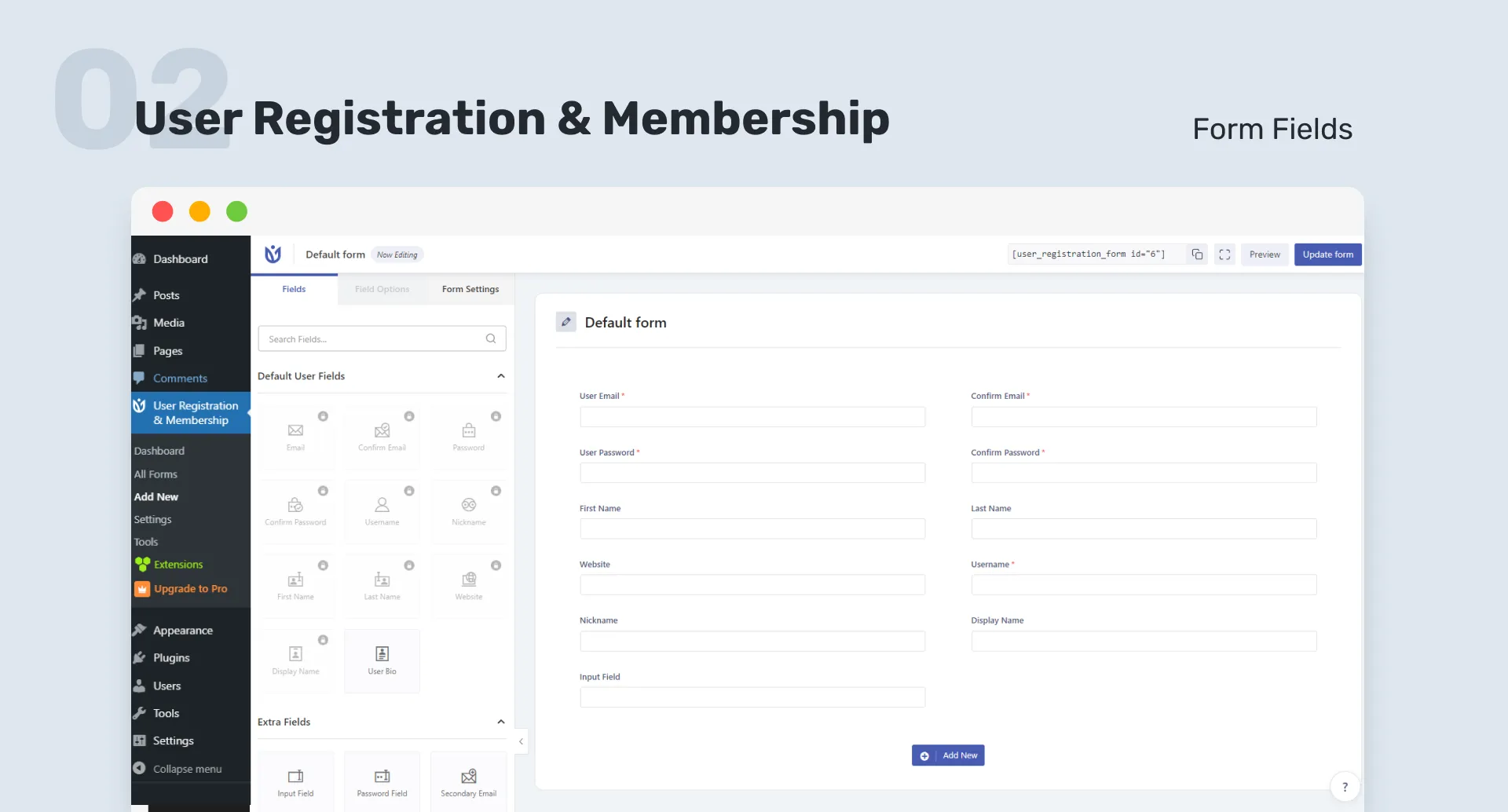User Registration Pro-用户注册&会员管理系统WordPress插件插图3-WP资源海 User Registration Pro-用户注册&会员管理系统WordPress插件插图3-WP资源海