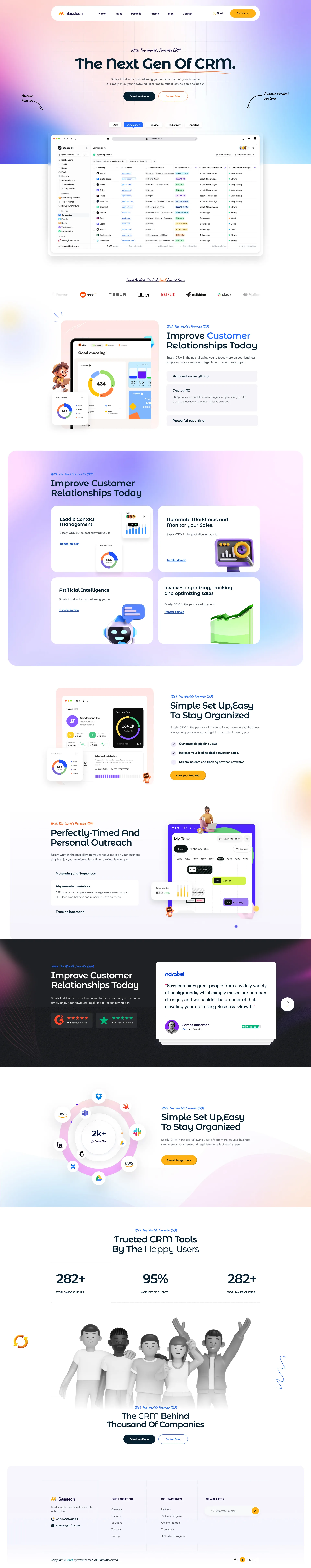 SassTech SaaS 软件APP科技公司HTML5网站模板插图4-WP资源海 SassTech SaaS 软件APP科技公司HTML5网站模板插图4-WP资源海