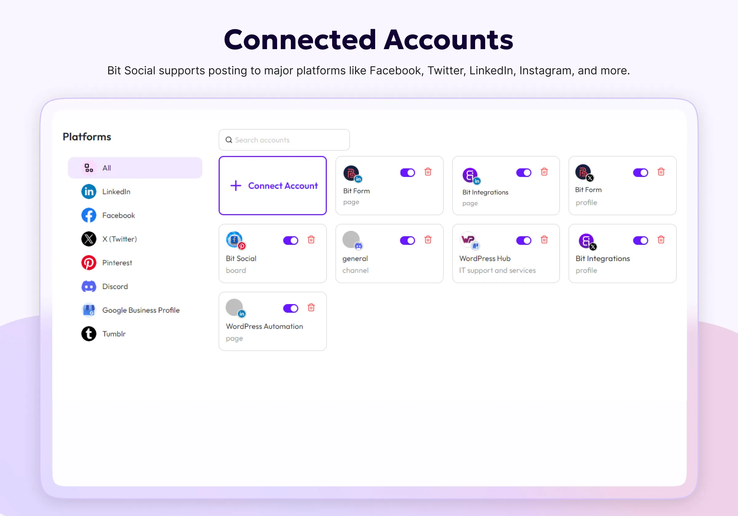 Bit Social Pro-社交媒体自动发步与分享WordPress插件插图6-WP资源海 Bit Social Pro-社交媒体自动发步与分享WordPress插件插图6-WP资源海