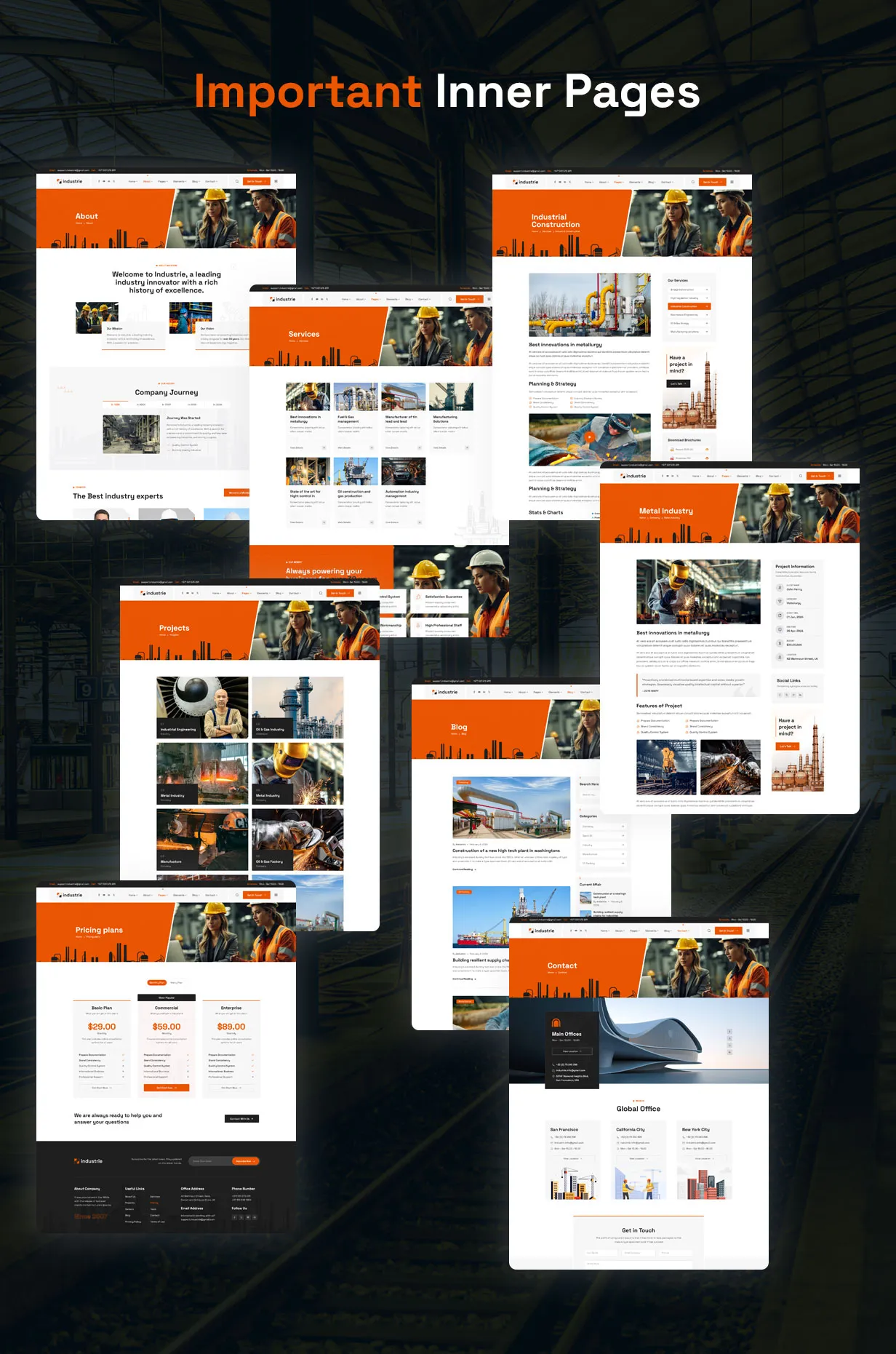 Industrie-工业工厂加工制造网站模板WordPress主题插图4-WP资源海 Industrie-工业工厂加工制造网站模板WordPress主题插图4-WP资源海