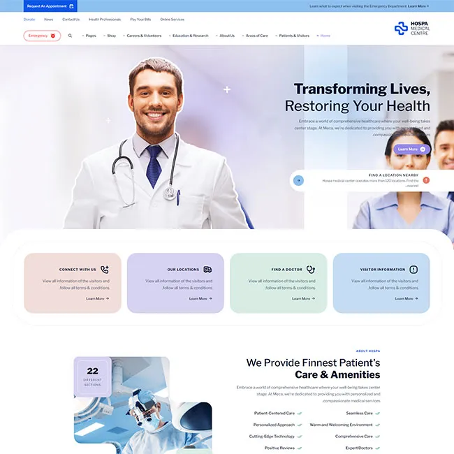 Hospa-医院诊所医疗商城检测中心WordPress主题插图20-WP资源海 Hospa-医院诊所医疗商城检测中心WordPress主题插图20-WP资源海