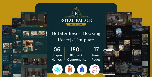 Rotal-高端酒店旅馆民宿公寓HTML5网站模板