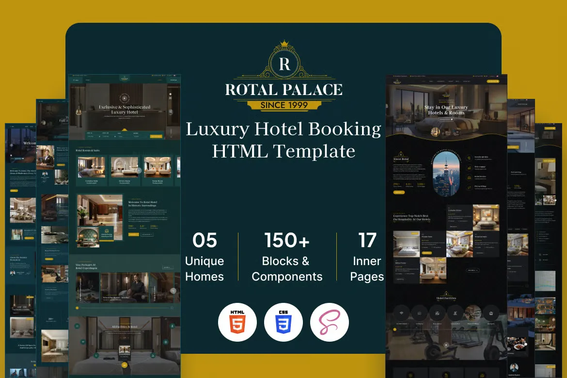 Rotal-高端酒店旅馆民宿公寓HTML5网站模板插图-WP资源海 Rotal-高端酒店旅馆民宿公寓HTML5网站模板插图-WP资源海