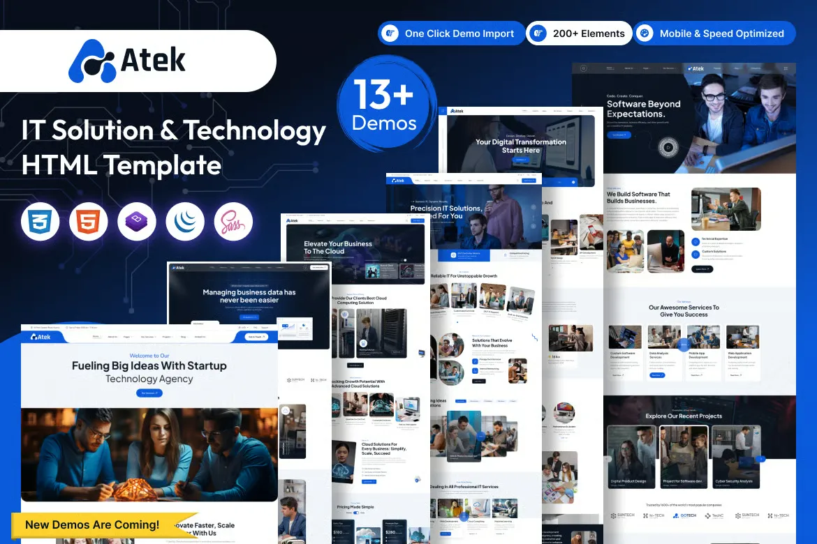 Atek-网络科技AI软件HTML5网站模板插图-WP资源海 Atek-网络科技AI软件HTML5网站模板插图-WP资源海