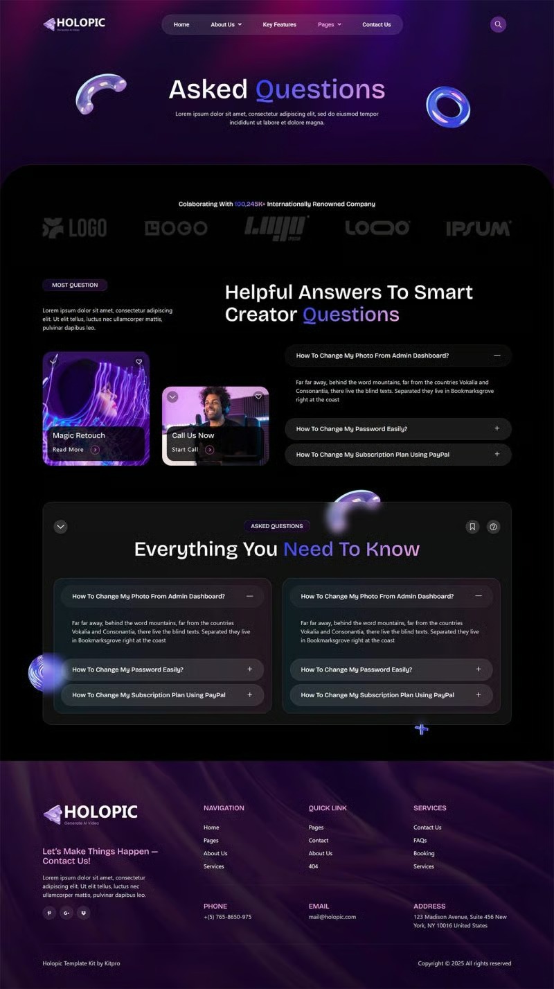 AI 视频在线生成APP软件公司网站模板_一键导入式快速建站模板插图5-WP资源海 AI 视频在线生成APP软件公司网站模板_一键导入式快速建站模板插图5-WP资源海