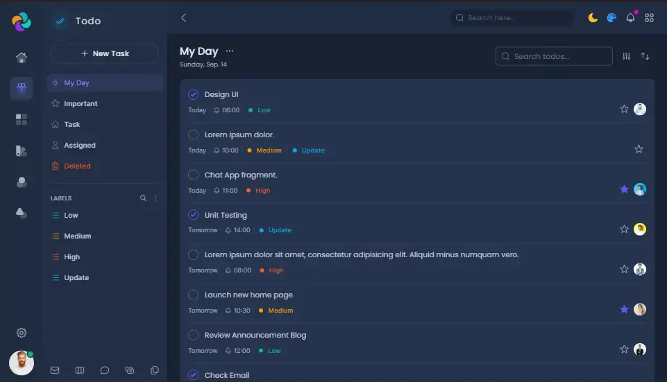 Lineone-设计新颖漂亮的管理员后台模板Tailwind+Laravel插图27-WP资源海 Lineone-设计新颖漂亮的管理员后台模板Tailwind+Laravel插图27-WP资源海