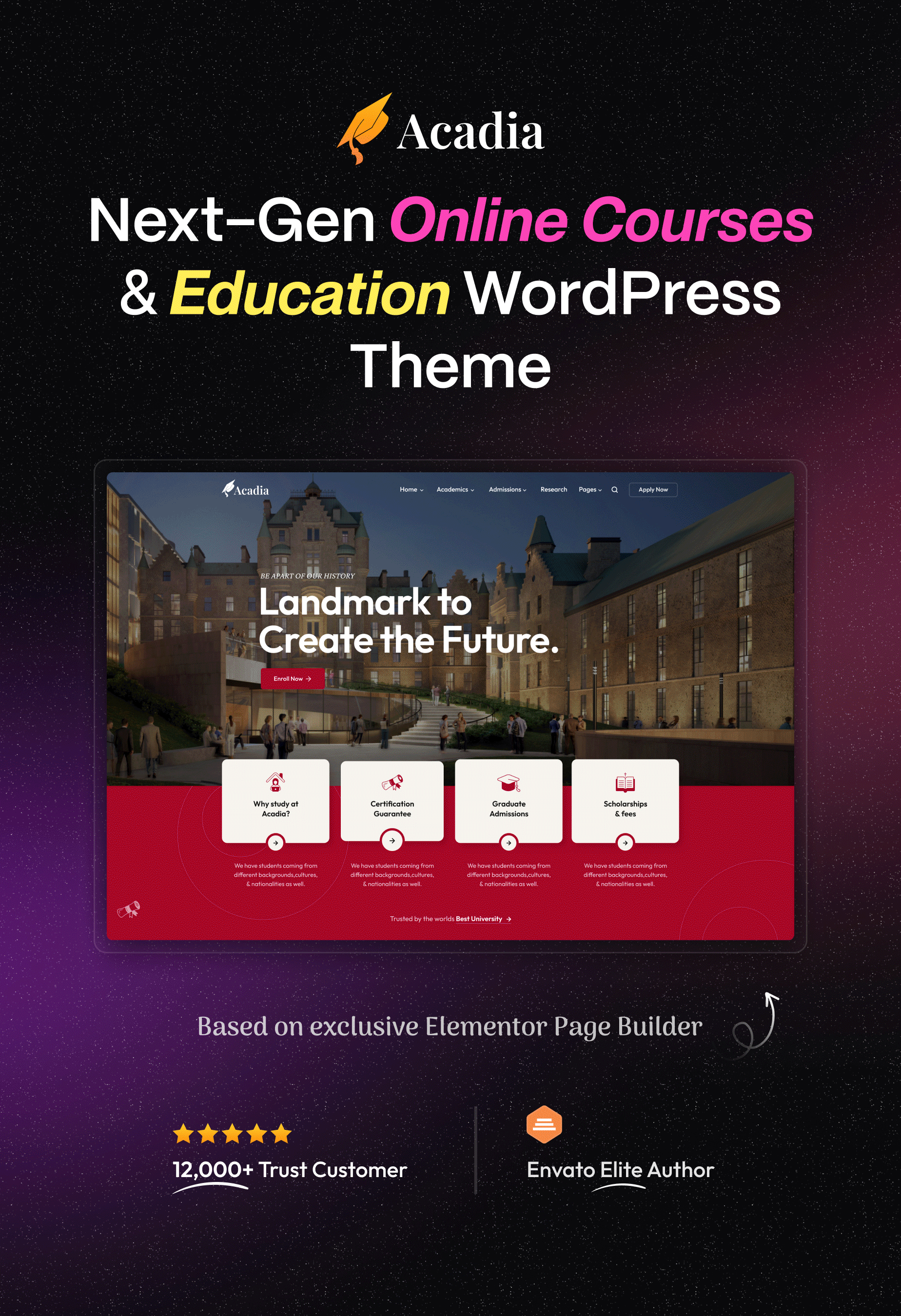 Acadia-教育培训学校大学在线课程WordPress主题插图9-WP资源海 Acadia-教育培训学校大学在线课程WordPress主题插图9-WP资源海