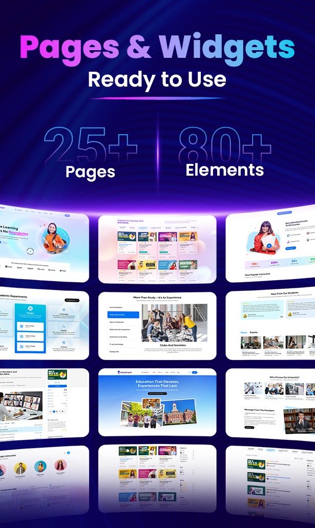 EduSmart-超漂亮在线课程大学教育网站WordPress主题插图6-WP资源海