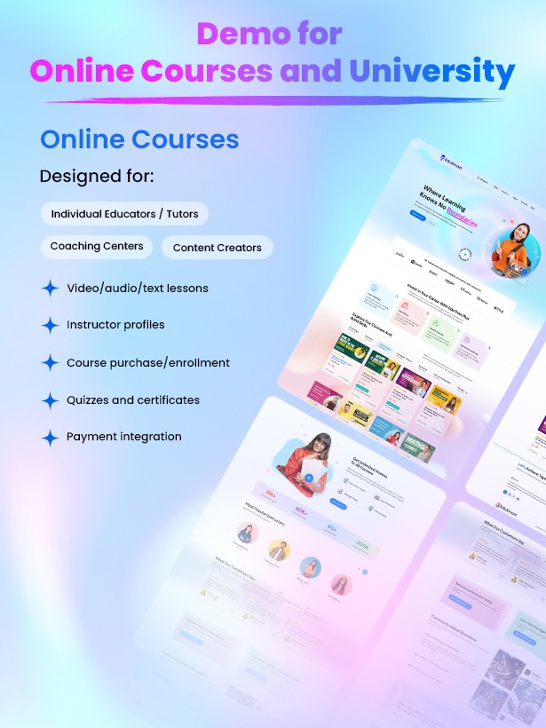 EduSmart-超漂亮在线课程大学教育网站WordPress主题插图2-WP资源海