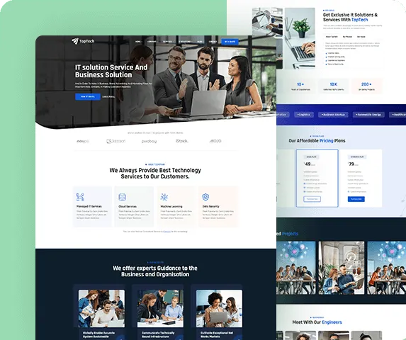 TopTech – 超漂亮蓝色科技公司网站模板 WordPress 主题插图9-WP资源海 TopTech – 超漂亮蓝色科技公司网站模板 WordPress 主题插图9-WP资源海