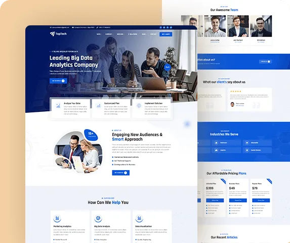 TopTech – 超漂亮蓝色科技公司网站模板 WordPress 主题插图10-WP资源海 TopTech – 超漂亮蓝色科技公司网站模板 WordPress 主题插图10-WP资源海