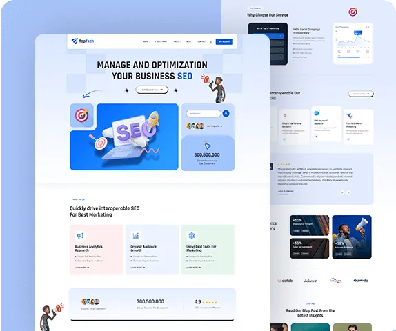 TopTech – 超漂亮蓝色科技公司网站模板 WordPress 主题插图11-WP资源海 TopTech – 超漂亮蓝色科技公司网站模板 WordPress 主题插图11-WP资源海