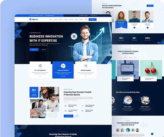 TopTech – 超漂亮蓝色科技公司网站模板 WordPress 主题插图14-WP资源海 TopTech – 超漂亮蓝色科技公司网站模板 WordPress 主题插图14-WP资源海