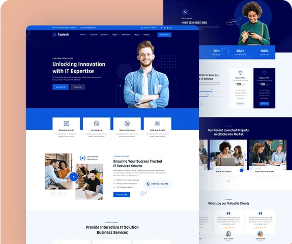 TopTech – 超漂亮蓝色科技公司网站模板 WordPress 主题插图17-WP资源海 TopTech – 超漂亮蓝色科技公司网站模板 WordPress 主题插图17-WP资源海