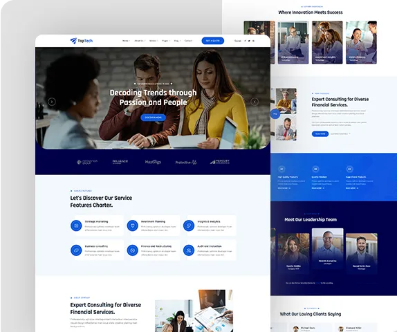 TopTech – 超漂亮蓝色科技公司网站模板 WordPress 主题插图24-WP资源海 TopTech – 超漂亮蓝色科技公司网站模板 WordPress 主题插图24-WP资源海