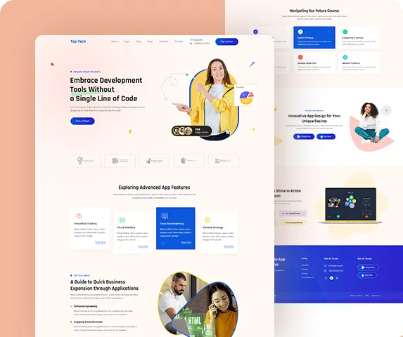 TopTech – 超漂亮蓝色科技公司网站模板 WordPress 主题插图18-WP资源海 TopTech – 超漂亮蓝色科技公司网站模板 WordPress 主题插图18-WP资源海