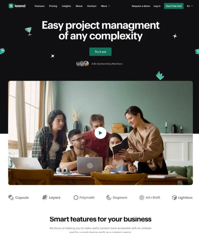 Lexend – 专为软件 SaaS 与初创企业打造的高端 WordPress 主题插图1-WP资源海 Lexend – 专为软件 SaaS 与初创企业打造的高端 WordPress 主题插图1-WP资源海