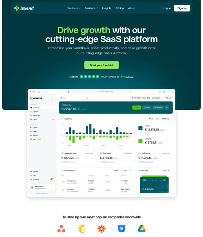 Lexend – 专为软件 SaaS 与初创企业打造的高端 WordPress 主题插图8-WP资源海 Lexend – 专为软件 SaaS 与初创企业打造的高端 WordPress 主题插图8-WP资源海