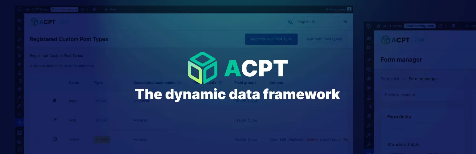 Advanced Custom Post Types (ACPT)自定义文章类型字段管理插件插图1-WP资源海 Advanced Custom Post Types (ACPT)自定义文章类型字段管理插件插图1-WP资源海