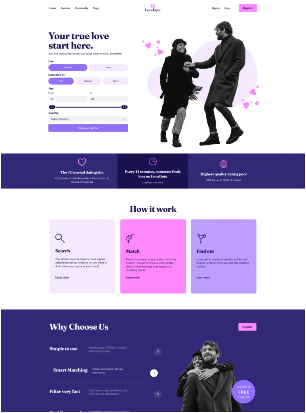 LoveDate-婚恋交友社交网站模板WordPress主题插图1-WP资源海 LoveDate-婚恋交友社交网站模板WordPress主题插图1-WP资源海