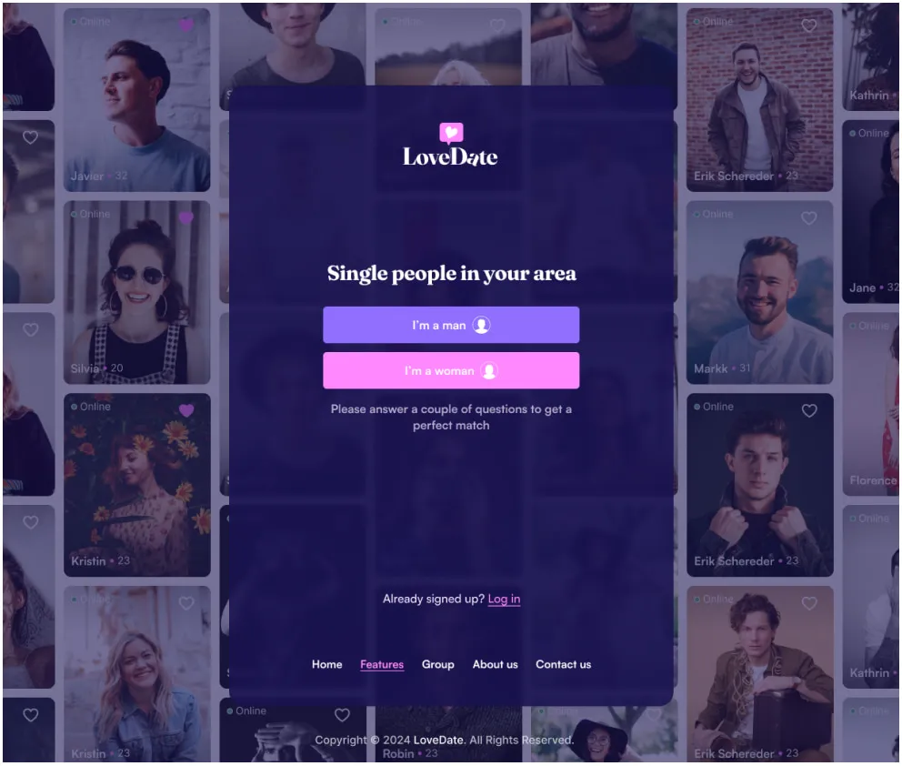 LoveDate-婚恋交友社交网站模板WordPress主题插图6-WP资源海 LoveDate-婚恋交友社交网站模板WordPress主题插图6-WP资源海