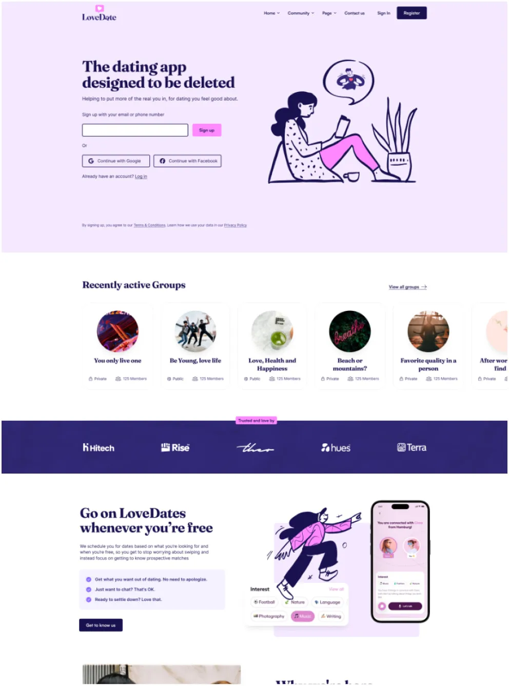 LoveDate-婚恋交友社交网站模板WordPress主题插图3-WP资源海 LoveDate-婚恋交友社交网站模板WordPress主题插图3-WP资源海
