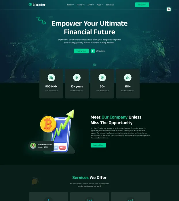 Bitrader-区块链/数字资产/股票外汇交易HTML模板插图8-WP资源海 Bitrader-区块链/数字资产/股票外汇交易HTML模板插图8-WP资源海