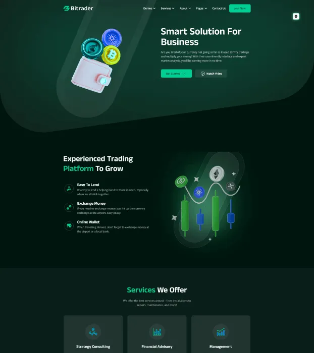 Bitrader-区块链/数字资产/股票外汇交易HTML模板插图4-WP资源海 Bitrader-区块链/数字资产/股票外汇交易HTML模板插图4-WP资源海