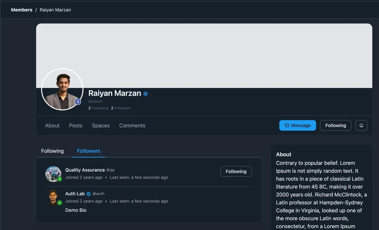 FluentCommunity v1.8 重磅更新:全新关注模块、性能飞跃与更佳用户体验 🚀插图5-WP资源海 FluentCommunity v1.8 重磅更新:全新关注模块、性能飞跃与更佳用户体验 🚀插图5-WP资源海