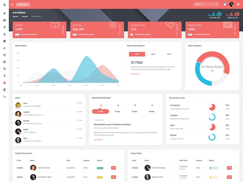 Agroxa-Material Design风格后台管理HTML5模板插图21-WP资源海 Agroxa-Material Design风格后台管理HTML5模板插图21-WP资源海