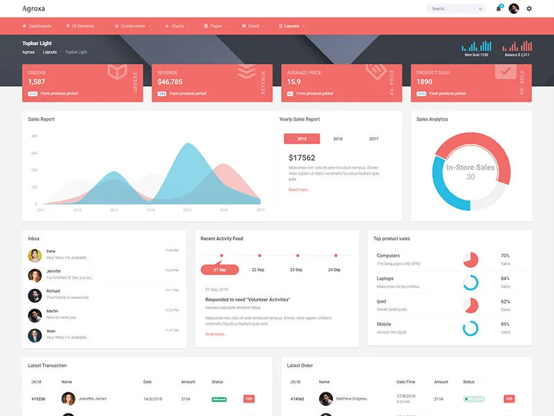 Agroxa-Material Design风格后台管理HTML5模板插图23-WP资源海 Agroxa-Material Design风格后台管理HTML5模板插图23-WP资源海